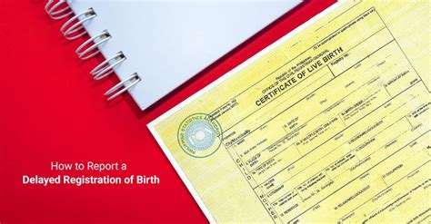 how to process birth certificate late registration|Birth Certificate Late Registration – Requirements and Procedure.